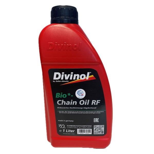 Zeller & Gmelin Divinol Bio Chain Oil RF - 1L Dose