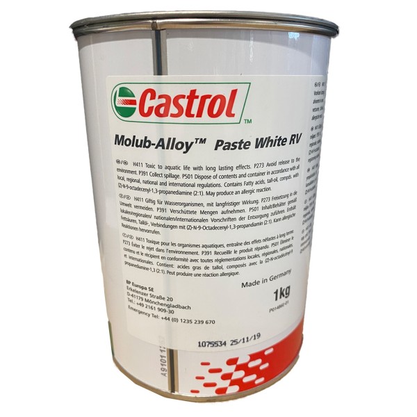 Castrol  Molub-Alloy Paste White RV - 1kg Dose