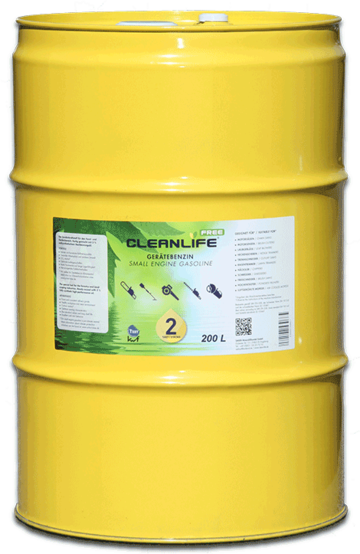 Cleanlife CLEANLIFE® Gerätebenzin 2-Takt - 200L Fass